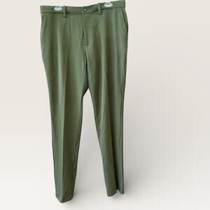 Quince Ultra Stretch 24/7 Smart Chino Olive Size 34x34 Mens Pants Casual Preppy